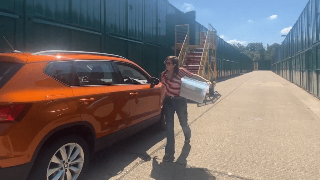 First-floor storage units are Cheaper. Link to the video page explaining how first-floor storage units work.